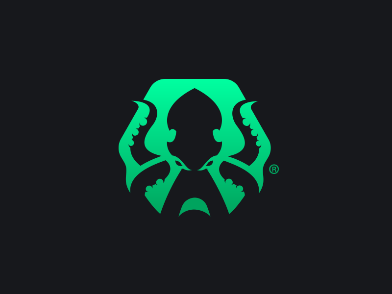 Kraken Logo by Travis Howell 🍻 on Dribbble