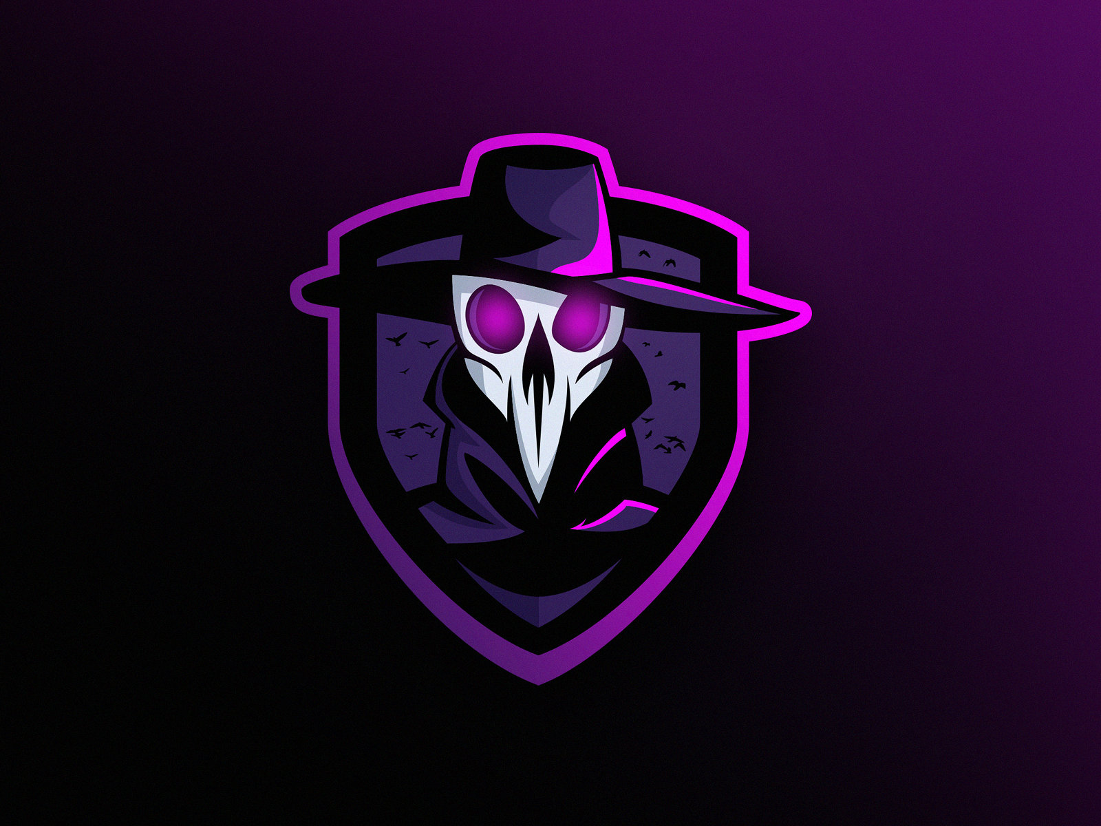 "Crow" Mascot Logo by Travis Howell ðŸ » on Dribbble