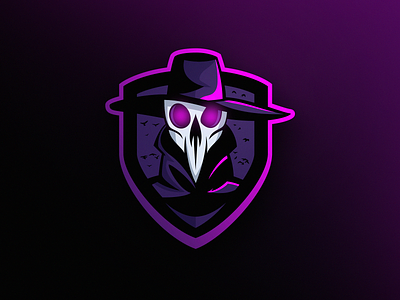 "Crow" Mascot Logo