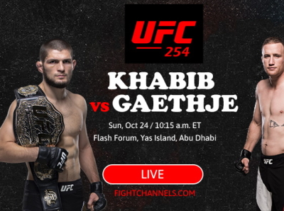 Ufc khabib best sale live stream free