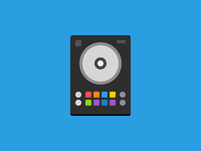 MIDI devices illustrated in CSS - Pioneer S7