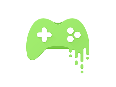 Joystick game icon illustration joystick materialdesign