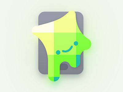 Pixelicious icon android color flat green icon icondesign ios mobile painting pixel