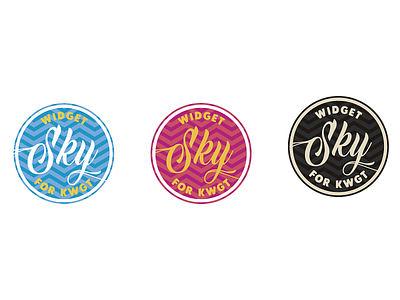 sky color label label design logo sky variants