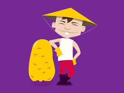 Character Design - Chinese character design illustration vector