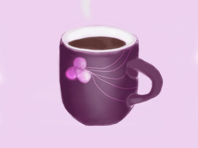 Purple Cup art illustration