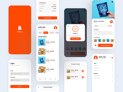 Mobile Commerce App commerce ecommerce food mcommerce mobile ui