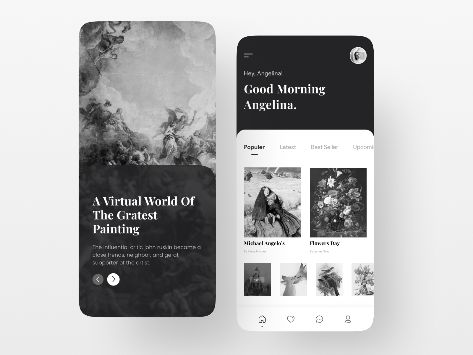 Painting Mobile App by Mamas Edy on Dribbble