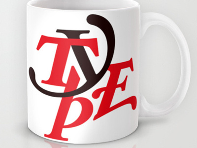 Type Mug coffee cup lettering mug product shop type