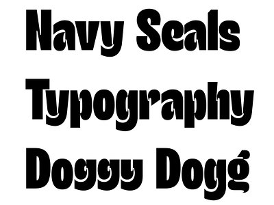 New Typeface Wip