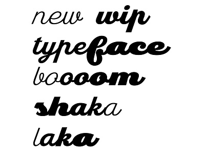 New Typeface
