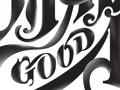 Make Good Art / detail lettering specimens type design type lettering typography