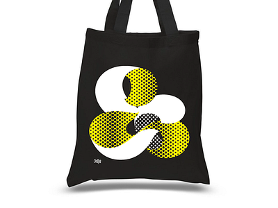 Ampersand Tote ampersand lettering product robu tote totebag type typography