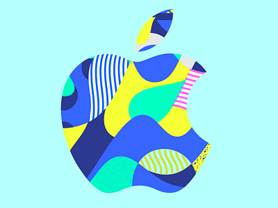 Apple apple apple icon illustration logo
