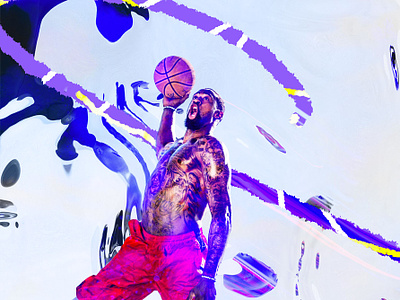 Deandre Jordan basketball nike sports sports graphics