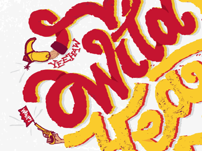 Wild Heart lettering script swashes type typography