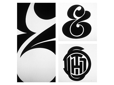 Today ampersand lettering monogram type typeverything typography