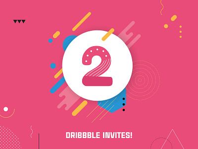 Two Dribbble invites azerbaijan baku dribbble give giveaway invite two