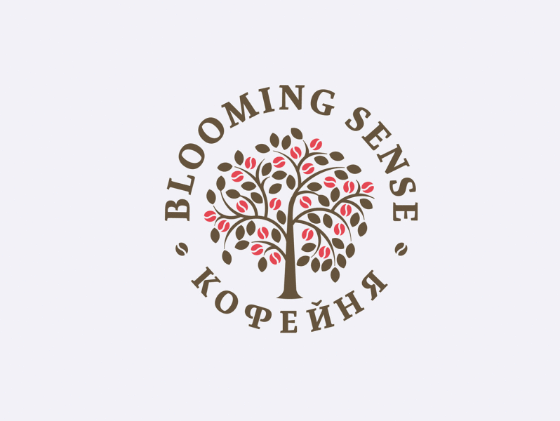 Blooming Sense Branding app brand brand design brand identity branding branding agency branding and identity coffe coffee design logo restaurant vector web website