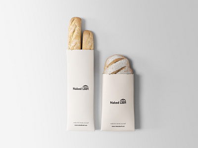 Niked Loaf Branding brand brand design branding branding agency branding and identity bread design logo vector