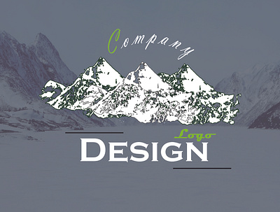 Logo Design Mountains branding design logo logo design logo designer logo for sale logos mountain logo nature logo outdoor logo