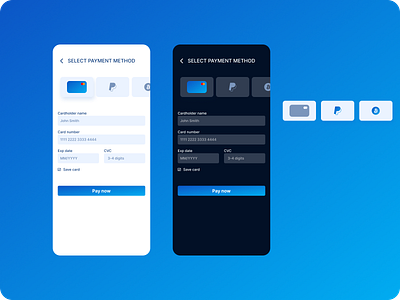 Daily UI #002 - Credit card checkout