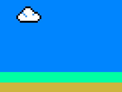 Deal [GIF attached] 8 bit animation cloud deal gif shades sky the bird