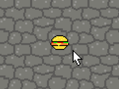Dungeons & Burgers [gif attached] 8 bit animation app bow burger devil cat dungeon fire gif insanity iphone push start rainbow skull spinnin torch