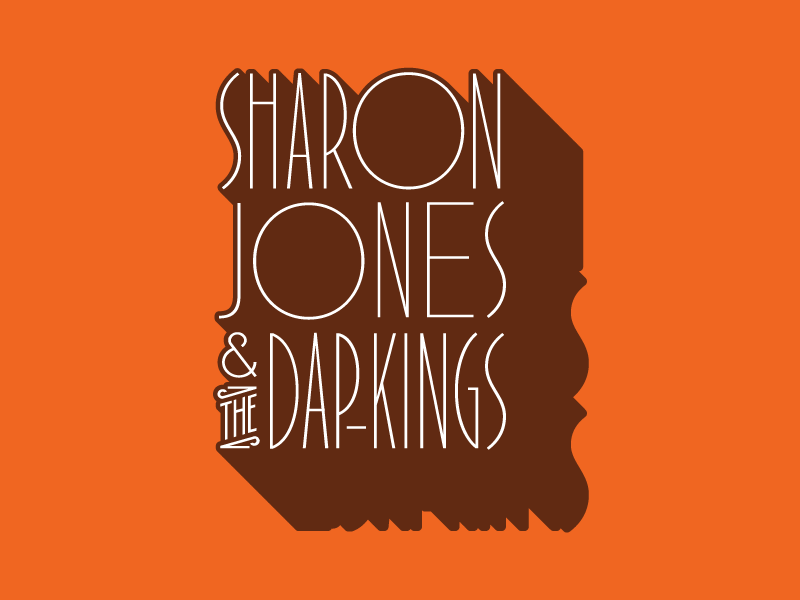 Sharon Jones & The Dap-Kings Lettering lettering album lp records daptone jones sharon