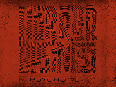 Horror Business halloween misfits punk type
