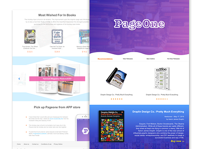 Online Book Store Homepage