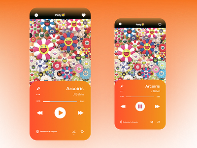 Music Artboard UX | Part 3 branding creative design design app designer figmadesign minimal music music app spotify ui ux