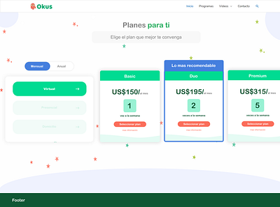 Pricing Plans Web app branding design figmadesign illustration simple ui ux web website