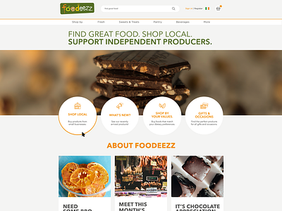 Foods & Restaurant Website