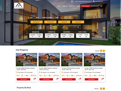 Real Estate Property website