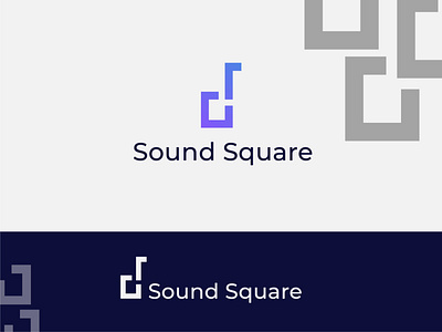 Sound Square Logo art branding design graphic design icon illustrator logo vector