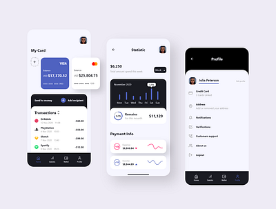 money management adobe xd android app app design design icon ios minimal mobile ui ui designer