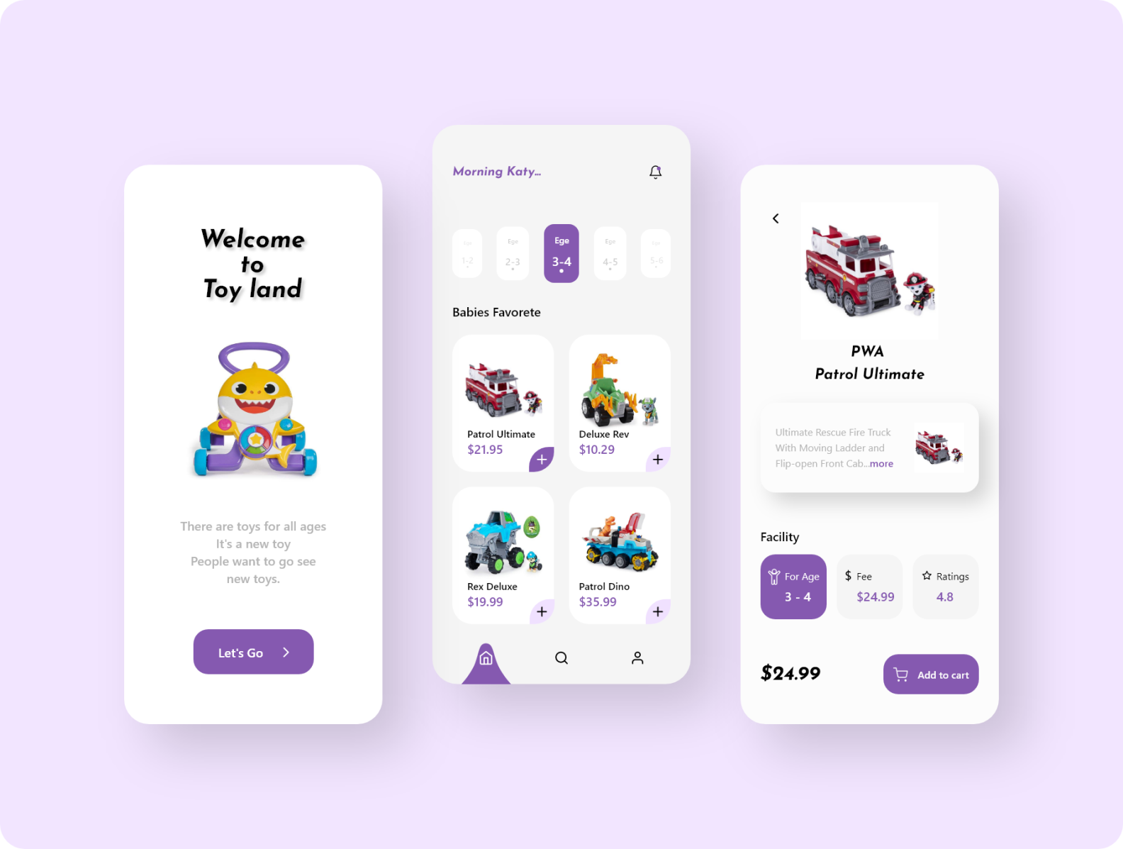 Toy App Design by Maryam on Dribbble