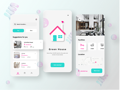 Find Home 3d adobe xd app app design branding design figma flat illustration logo minimal ui ui design ux uxdesign