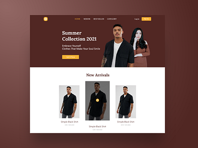 Nova Store branding cloth clothing store fashion store design ecommerce fashiondesigner homepage online shop online store shopping style summer ux web design website