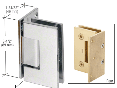 Wall Mount Offset Back Plate Hinges hardware tools