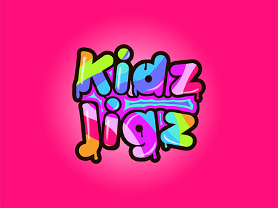 2D logo design 2d art @design candy funny logo illustrator logo logodesign