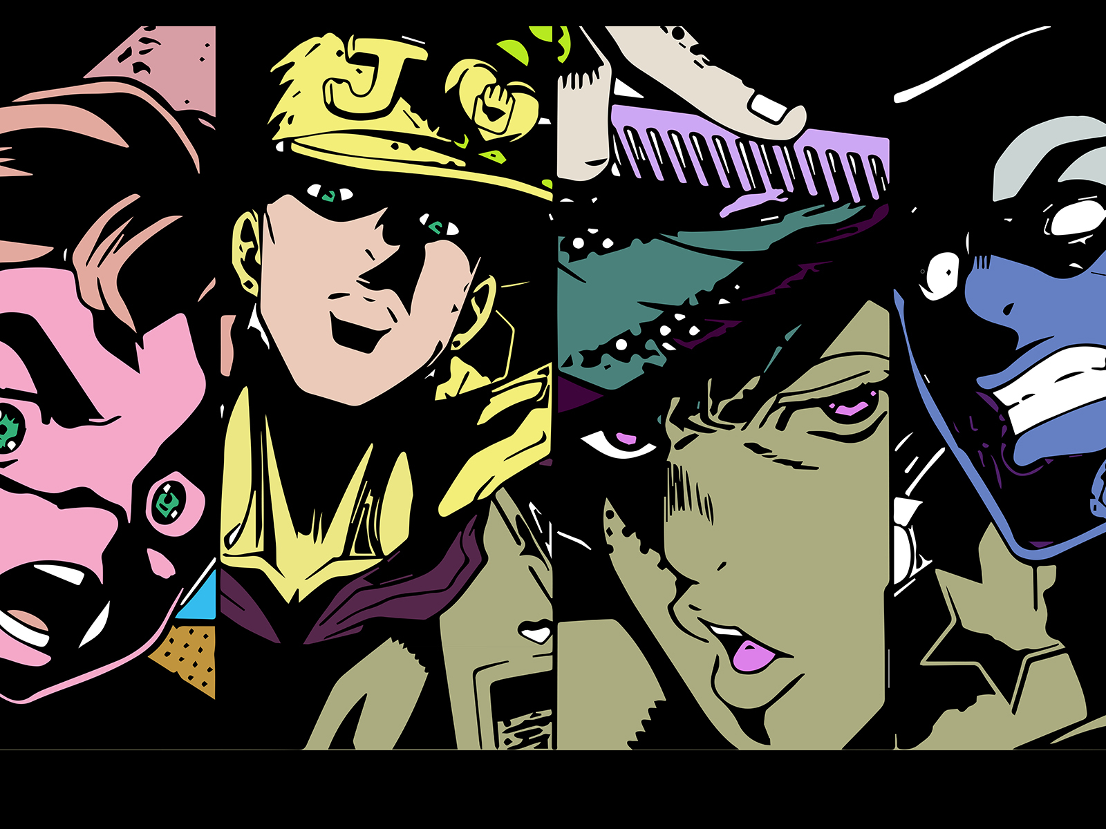 Jojo's Bizzare Adventures by Nischay R on Dribbble