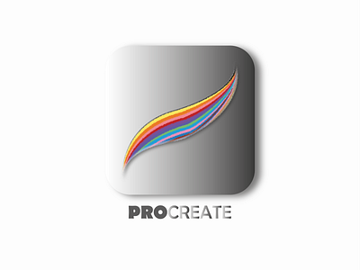 My version of the Procreate app logo.