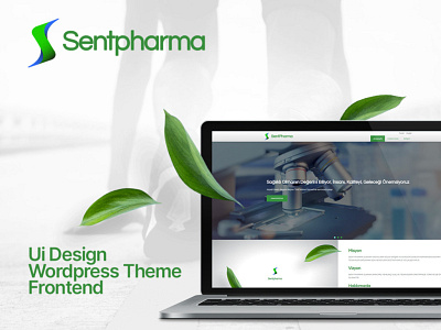 Sentpharma Web Design css design development frontend development responsive ui ux web