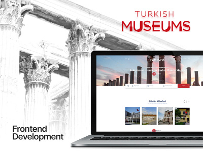 Turkish Museums css development frontend development responsive web