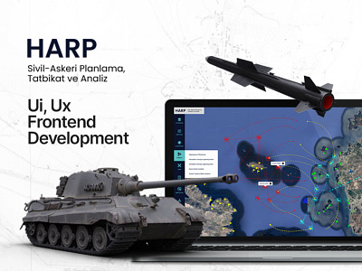 HARP - Civil-Military Planning, War Practice and Analysis css defense design development frontend development military responsive ui ux war web