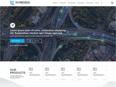 Globetech - Service Web Site
