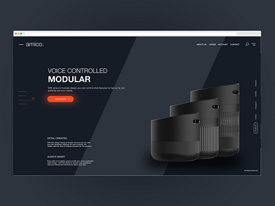 -amico. Lamp Ui Design