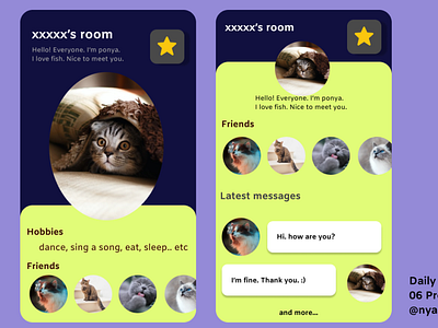 Daily UI 06 profile page